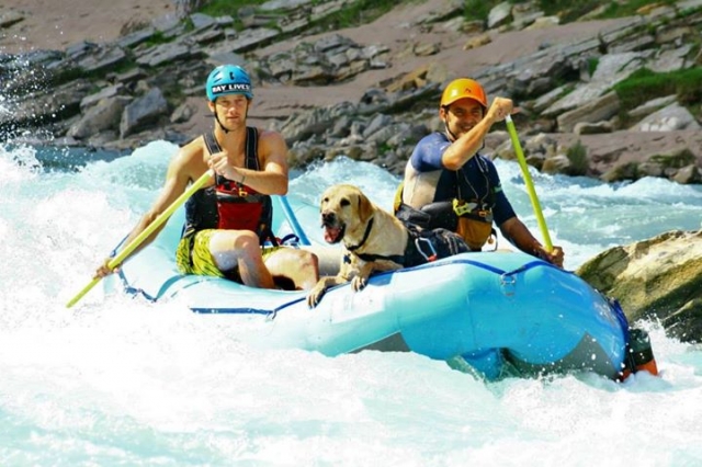 rafting con compania